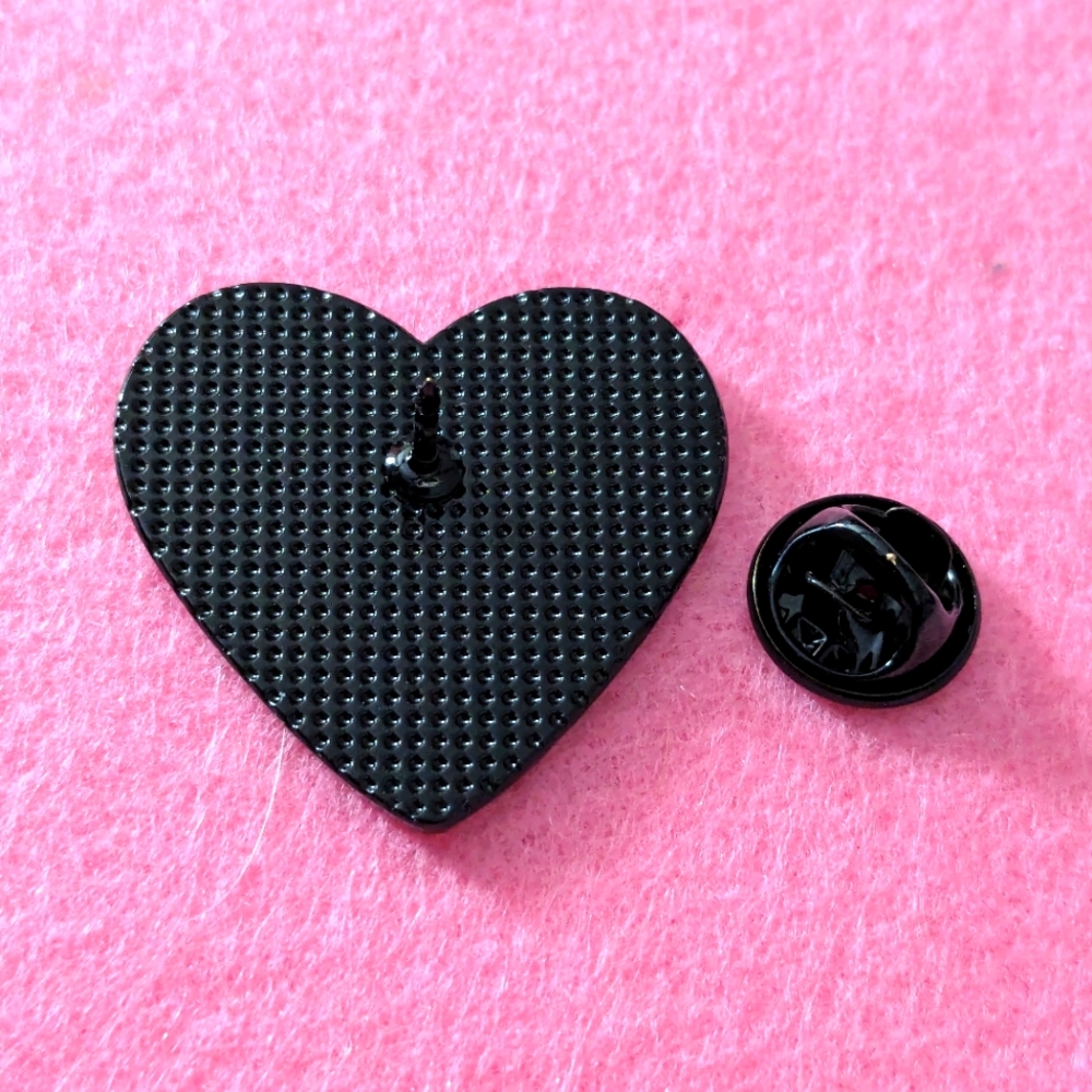 Valentine's Heart Pin - Picture 2 of 3